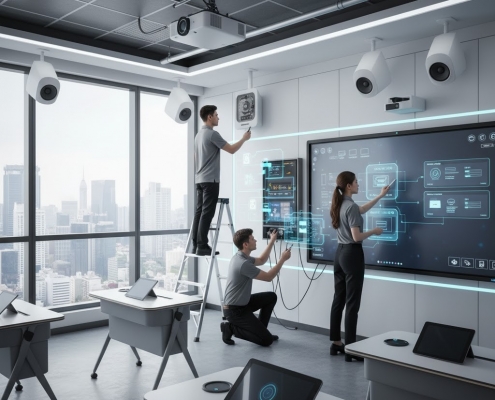 รับติดตั้ง Smart Classroom