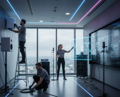 ติดตั้งระบบห้องประชุม