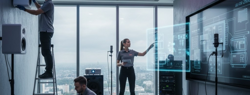 ติดตั้งระบบห้องประชุม