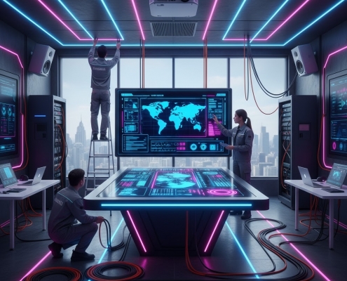 บริการติดตั้ง Smart Meeting Room