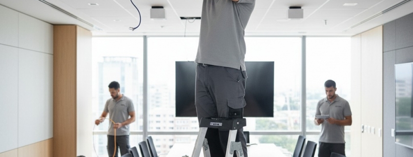 ติดตั้งลำโพงห้องประชุม