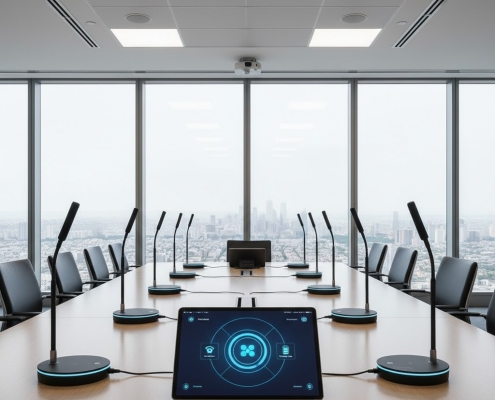 ไมโครโฟนประชุมไร้สาย