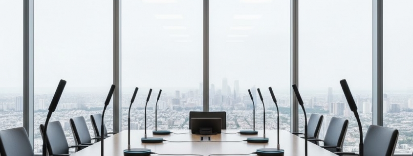 ไมโครโฟนประชุมไร้สาย