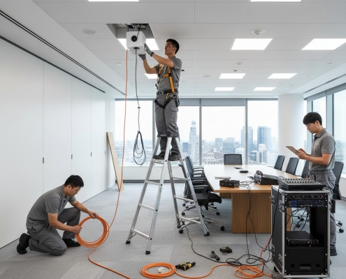 ติดตั้งระบบเสียง