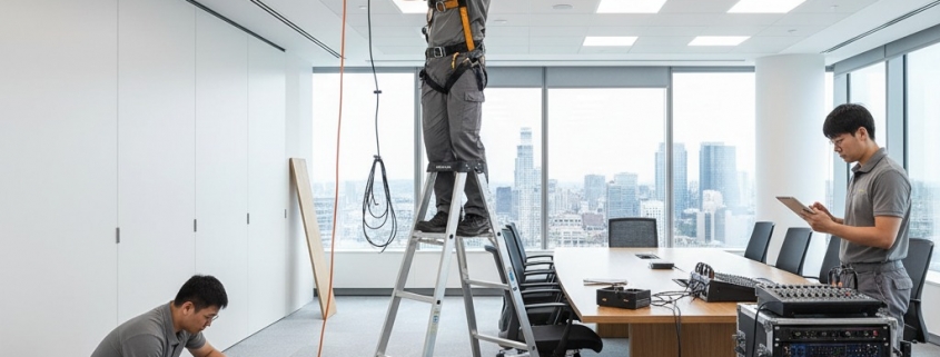 ติดตั้งระบบเสียง